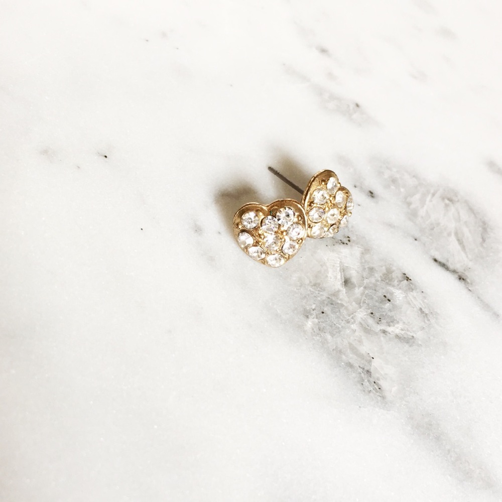 Heart studs